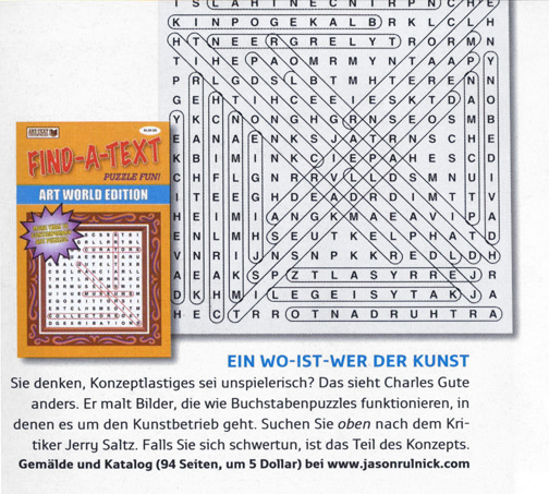 “Kunst Digest,” Architectural Digest (Germany)