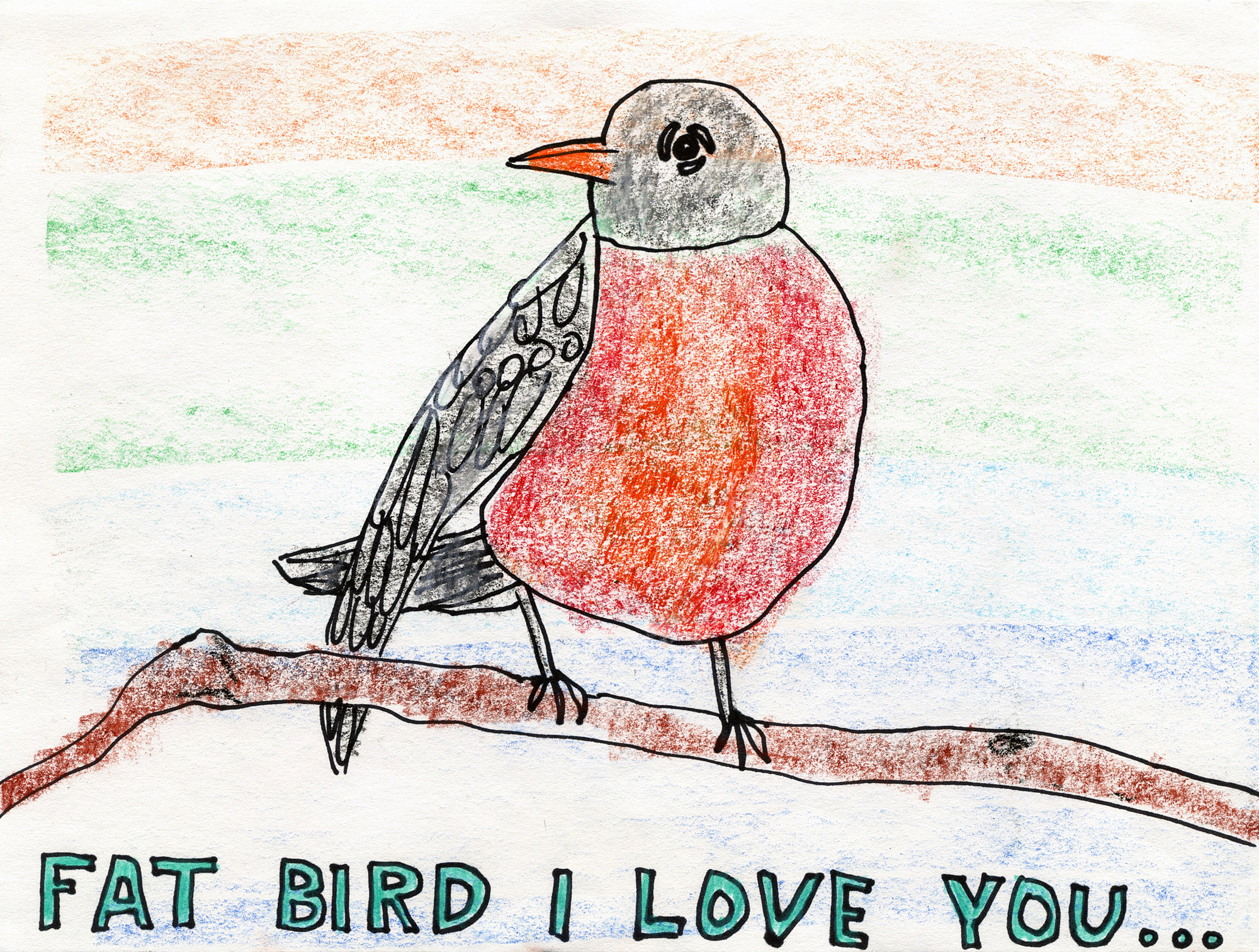 Untitled (Fat Bird)